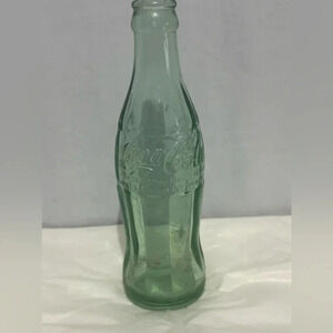 Vintage 1959 60 Coca Cola Green Glass Bottle